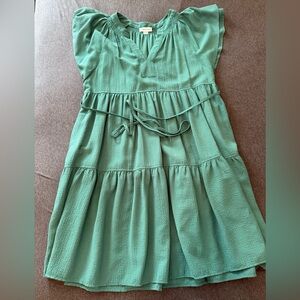 Calvin Klein Dress w/Pockets in Mint Green